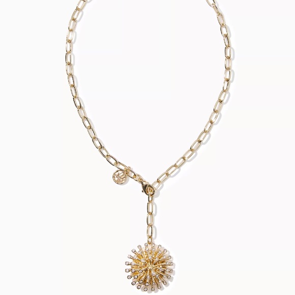 Lily Pulitzer High Tides Good Vibes Necklace